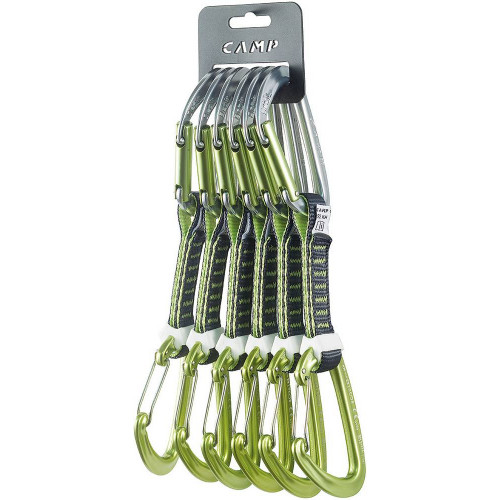 Camp Orbit Mixed Express 6 pack 6 climbing quickdraws